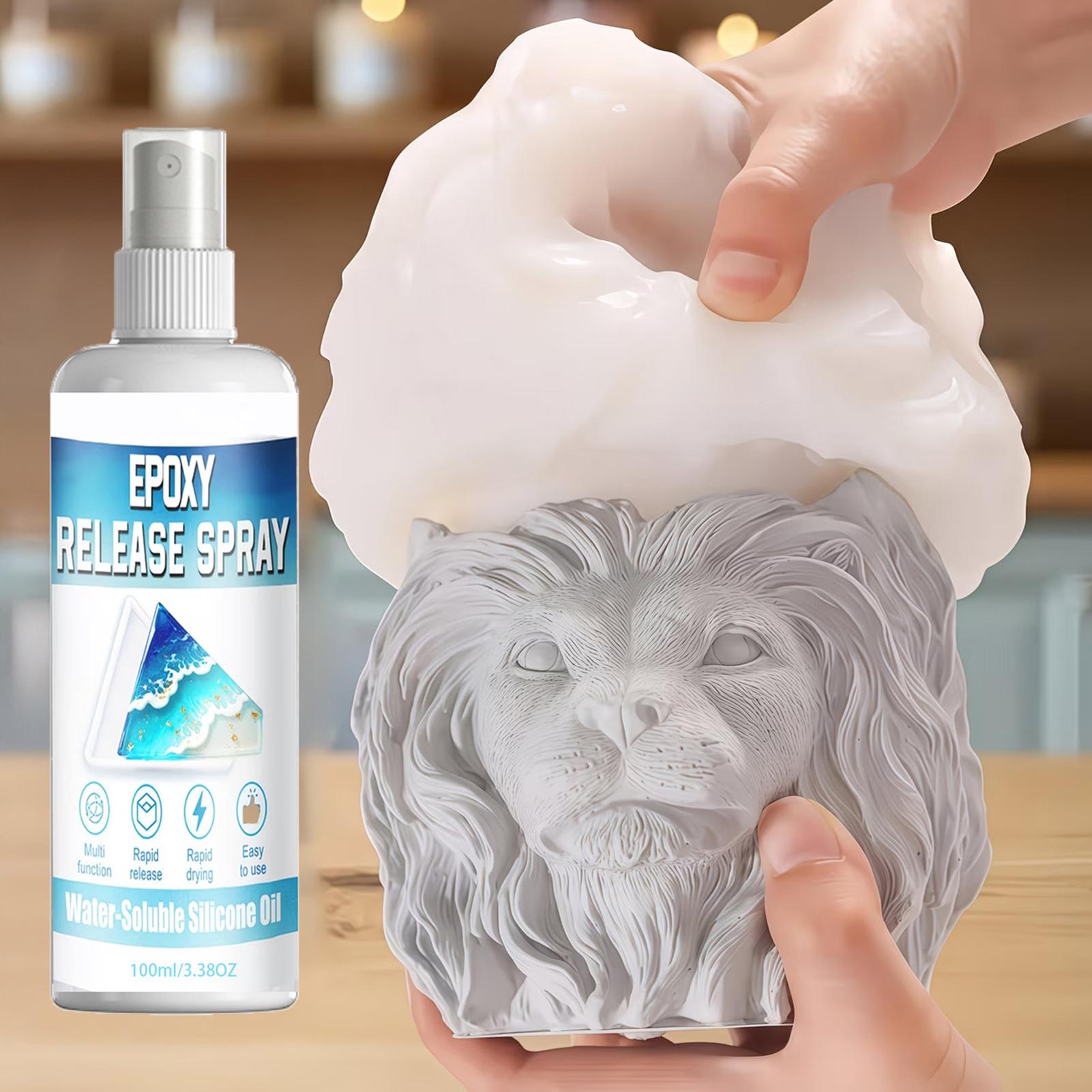 Soap Mold Silicone Loaf - Spray Desmoldante de Silicone e Epóxi