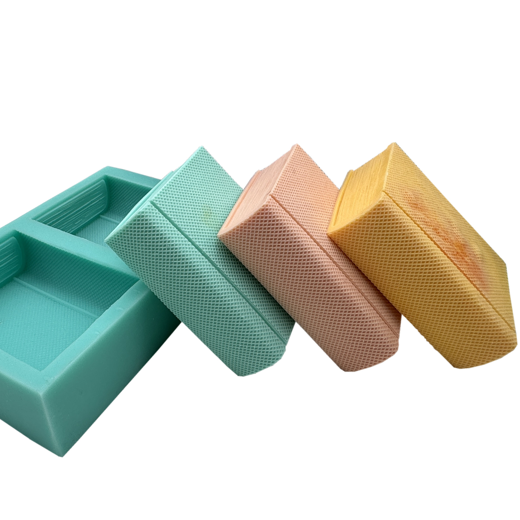Soap Mold Silicone Loaf - Dois Livro Silicone Soap Moldes, Vela