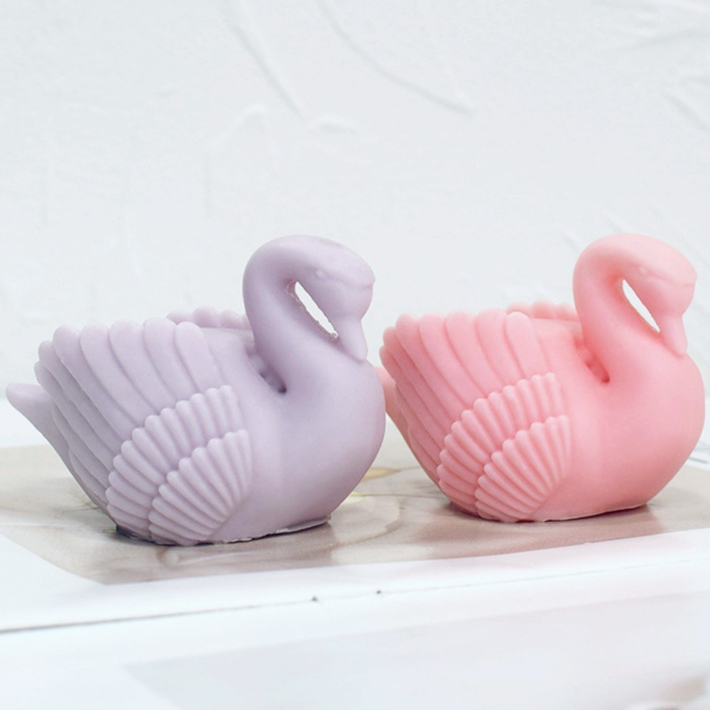 Soap Making Gifts - Molde de vela de silicone cisne