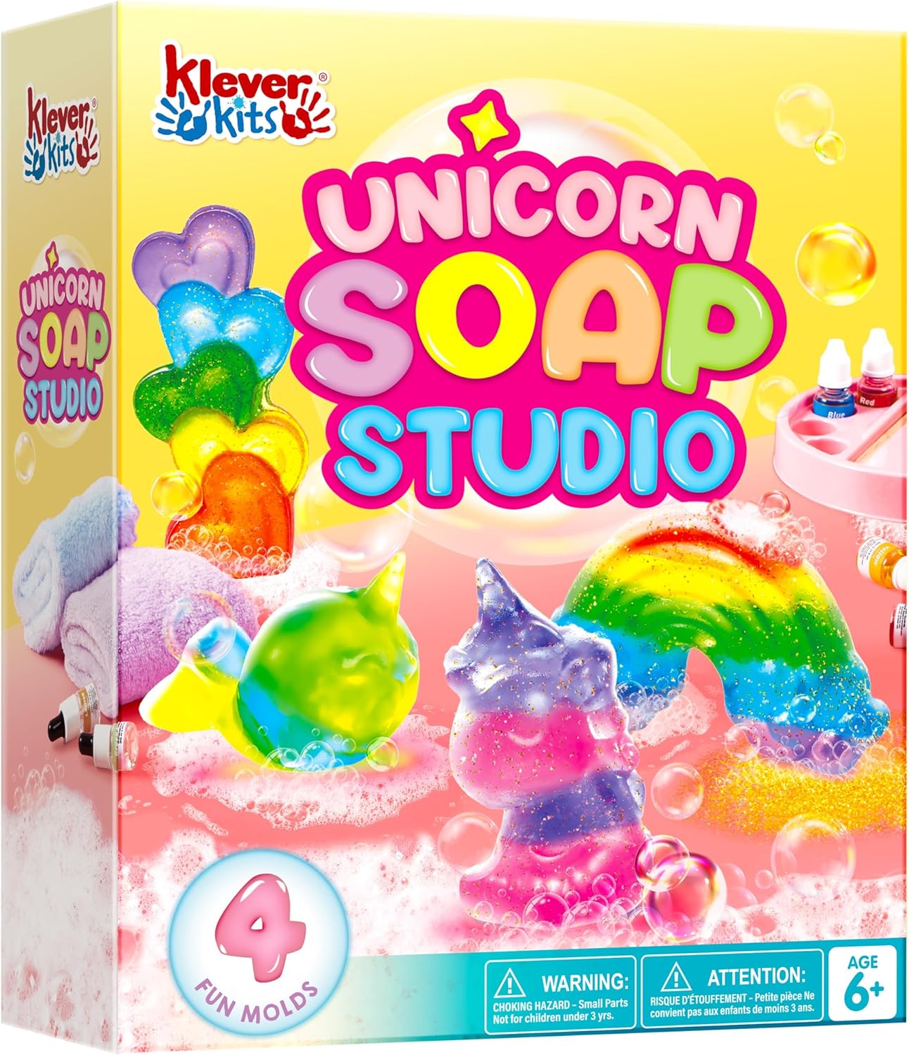 Soap Making Gifts - Joyfy unicórnio sabão fazendo kit menina