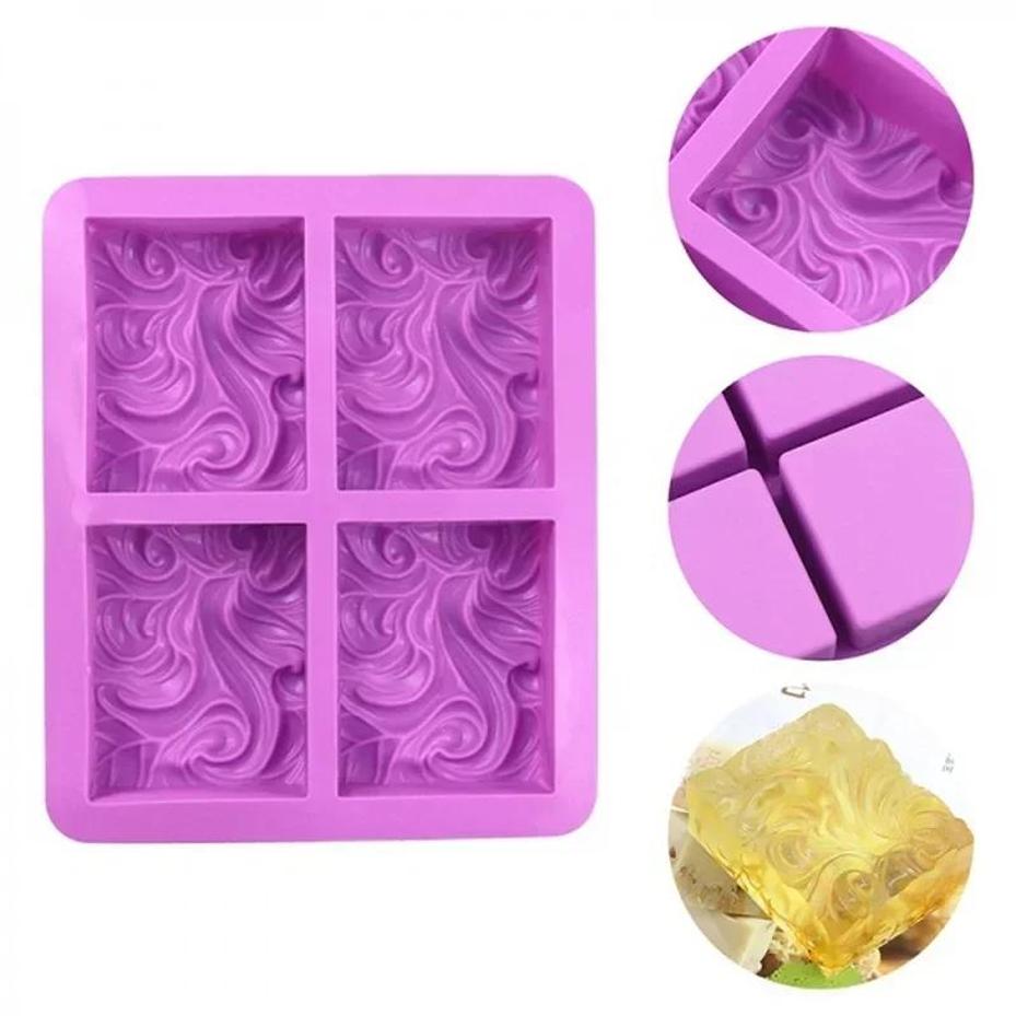 Soap Mold Silicone Loaf - Ferramentas Criativas para Decoração de Bolos,