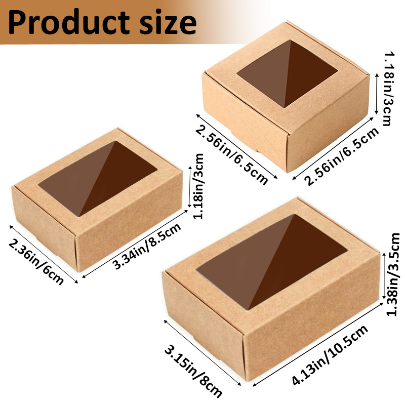 Soap Making Gifts - Caixa de Sabonete Artesanal com Janela,