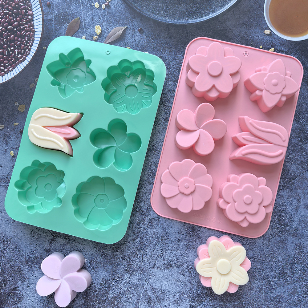 Soap Mold Silicone Loaf - Moldes de Silicone para Flores, Diferentes
