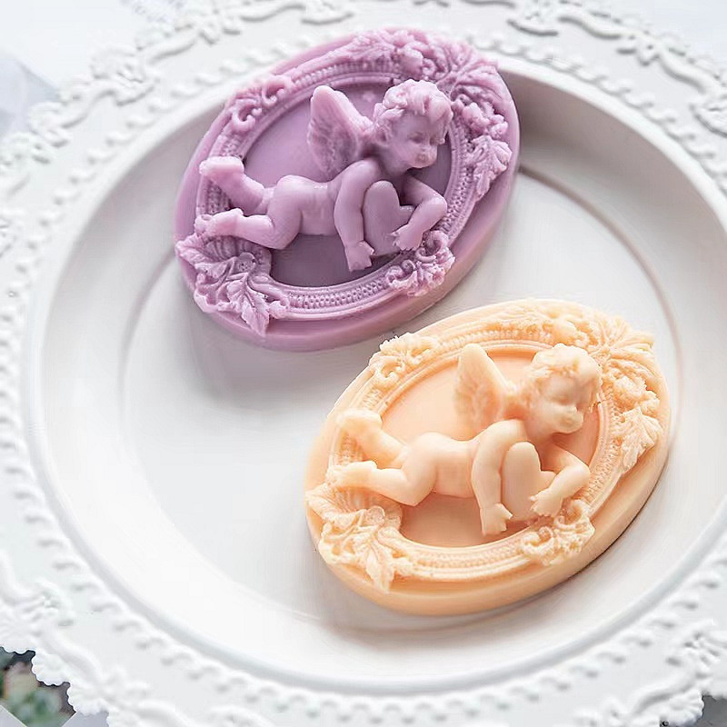 Soap Making Gifts - 3D Anjo Crianças Em Forma De