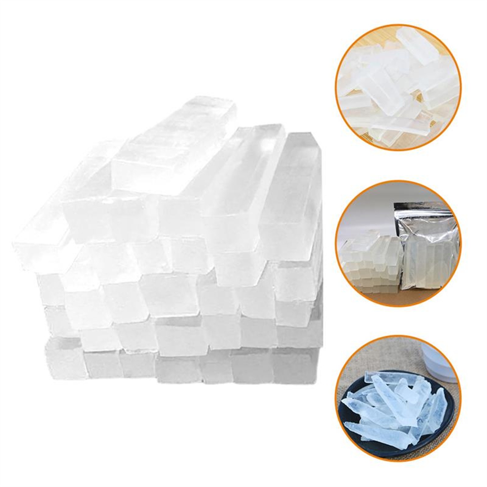 Soap Making With Soap Base - Saco de 250g de glicerina transparente