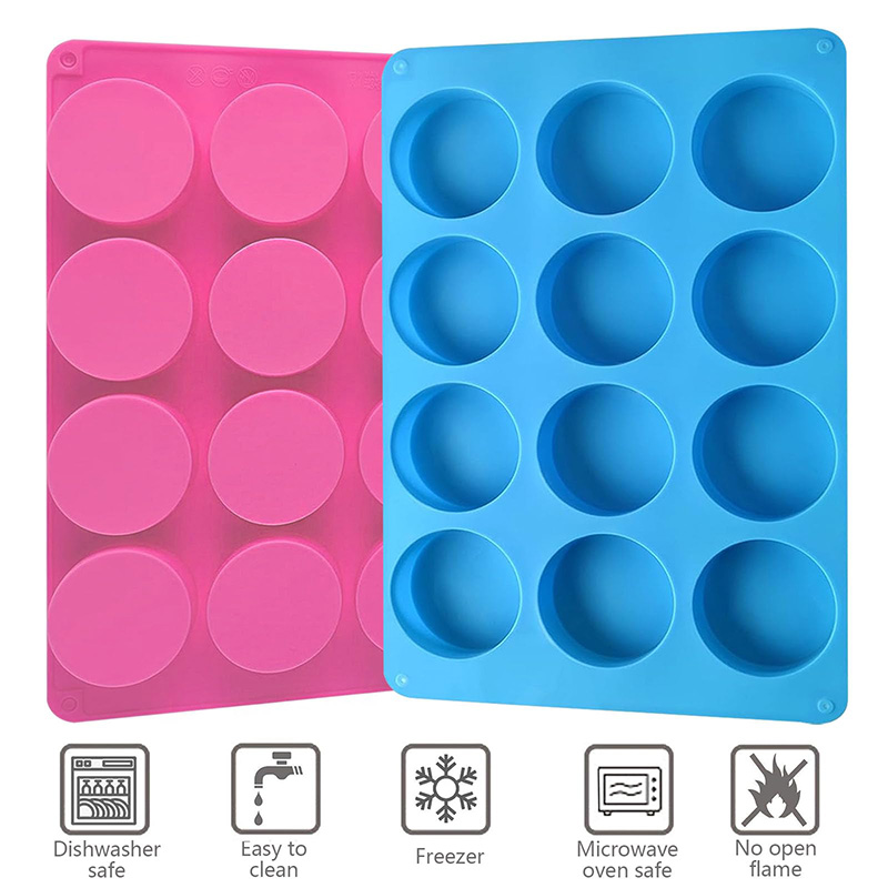 Moldes de Silicone Redondos co - Soap Mold Silicone Loaf avaliação e preço