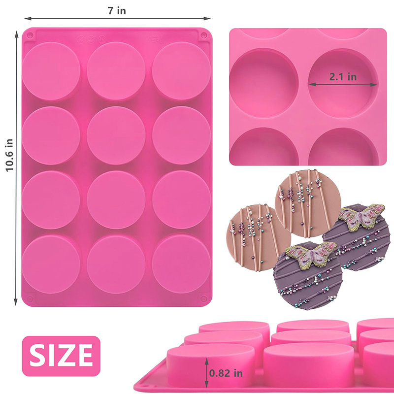 Moldes de Silicone Redondos co - Soap Mold Silicone Loaf avaliação e preço
