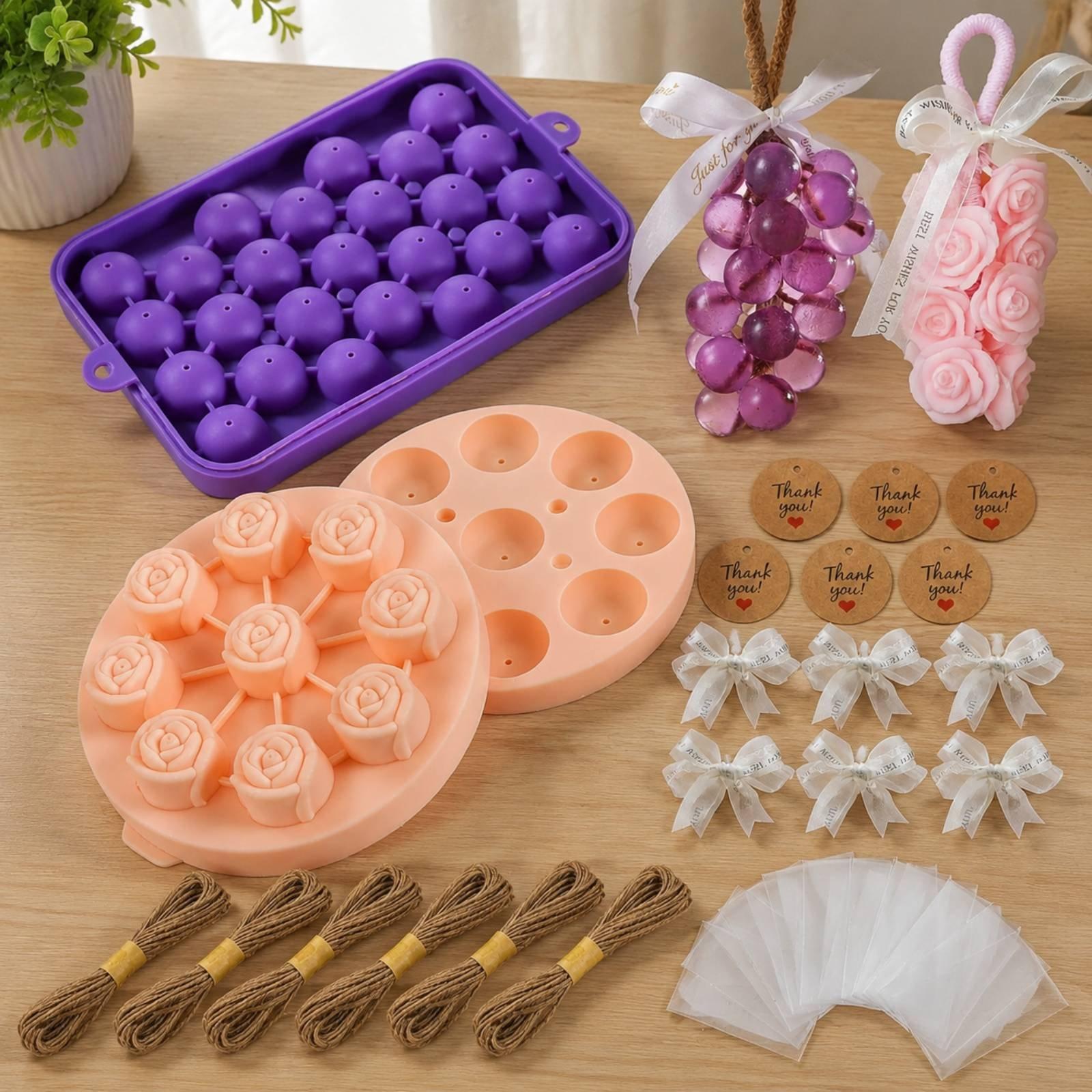 Kit para Fazer Sabão com Molde - Soap Making Gifts avaliação e preço
