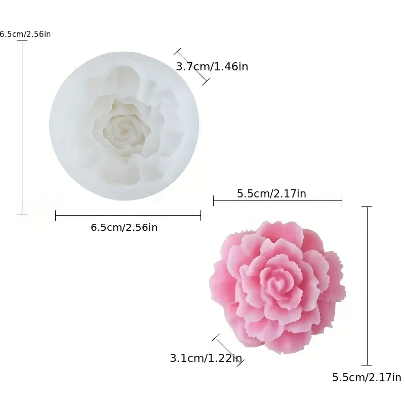 1 Molde de flor de cravo 3D re - Soap Making Easy avaliação e preço