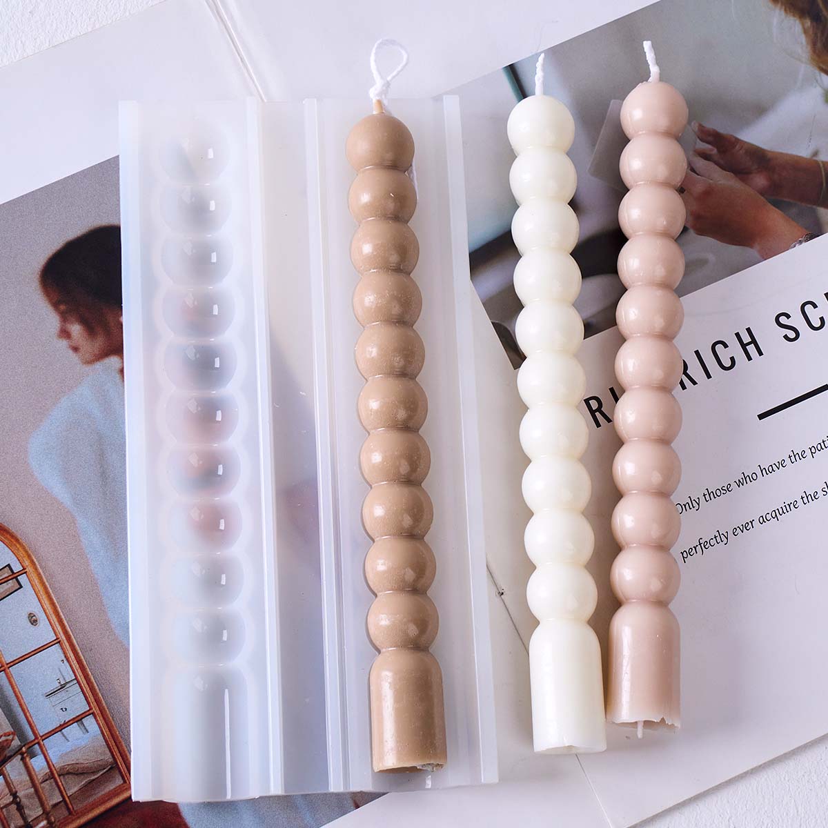 Molde de Silicone para Vela Pi - Soap Making Fragrance avaliação e preço