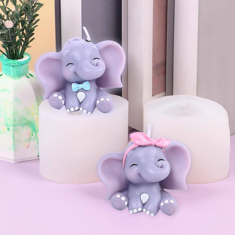 Molde de Silicone 3D de Elefan - Soap Making Bar avaliação e preço