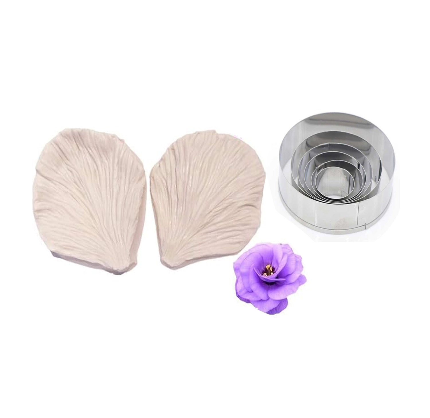 Moldes e cortadores de flores  - Soap Making Bar avaliação e preço