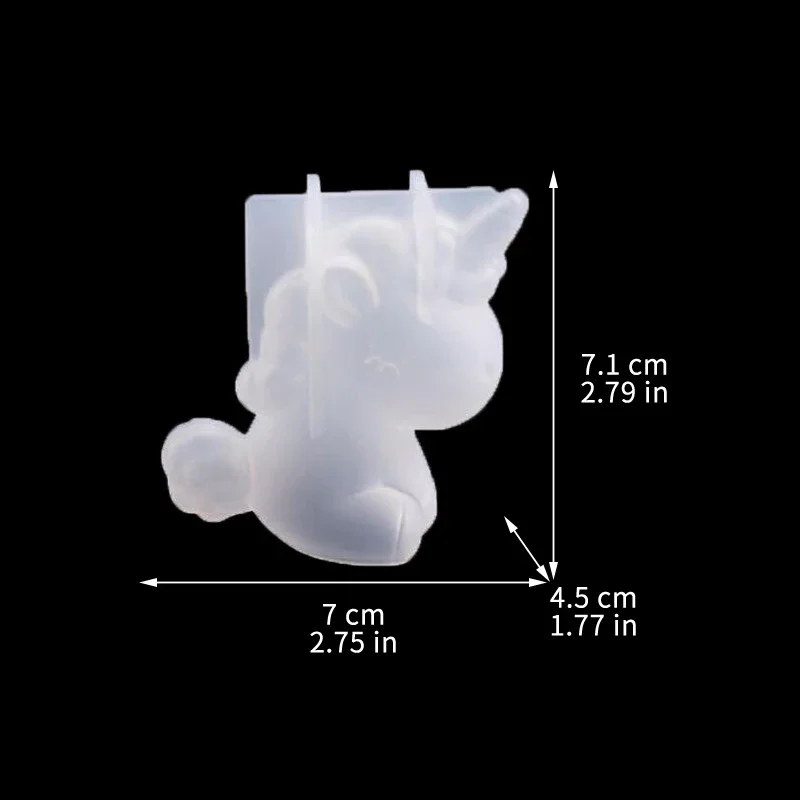 3d geométrico silicone unicórn - Soap Mold Silicone Loaf avaliação e preço
