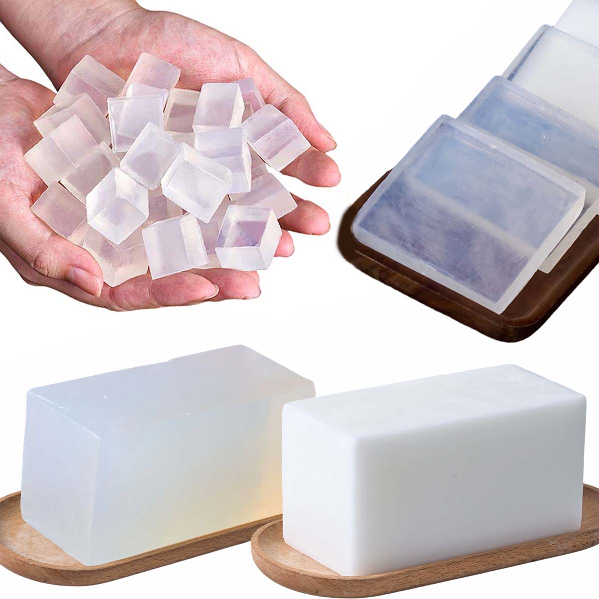 1000g base de sabão de gliceri - Soap Making With Soap Base avaliação e preço
