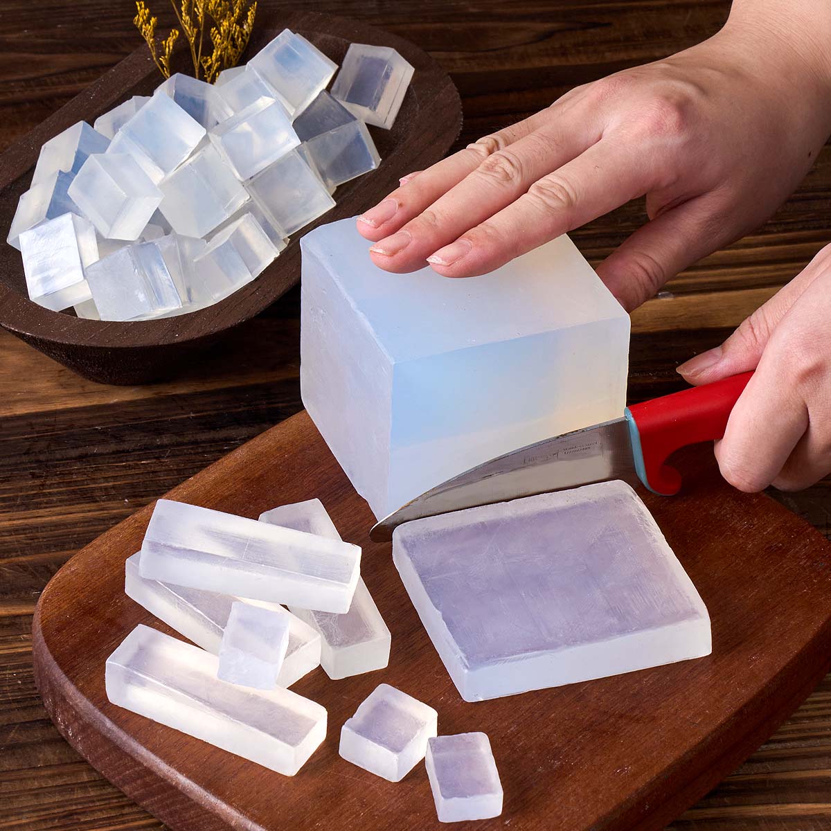 1000g base de sabão de gliceri - Soap Making With Soap Base avaliação e preço