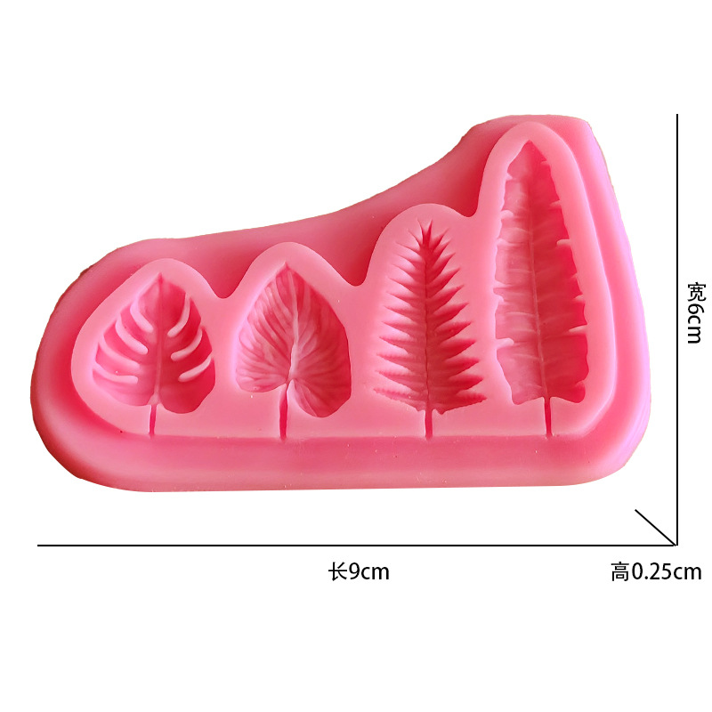 Folhas de palmeira e folha de  - Soap Mold Silicone Loaf avaliação e preço