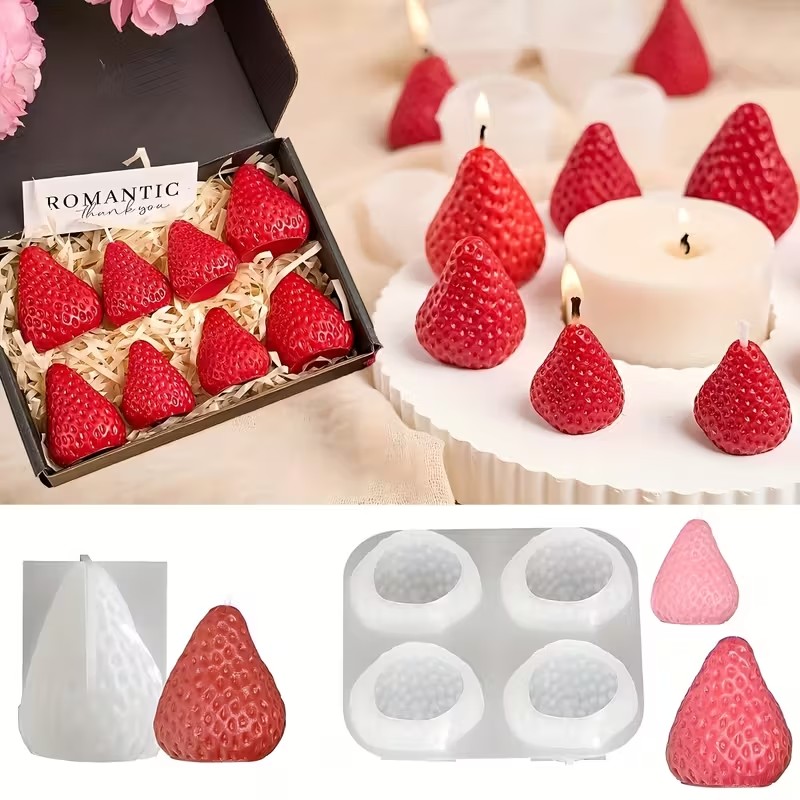 Molde de Silicone para Velas e - Soap Making Gifts avaliação e preço