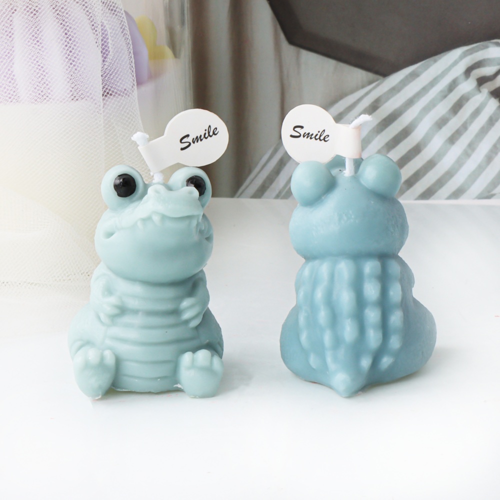 3d bonito crocodilo vela molde - Soap Making Gifts avaliação e preço