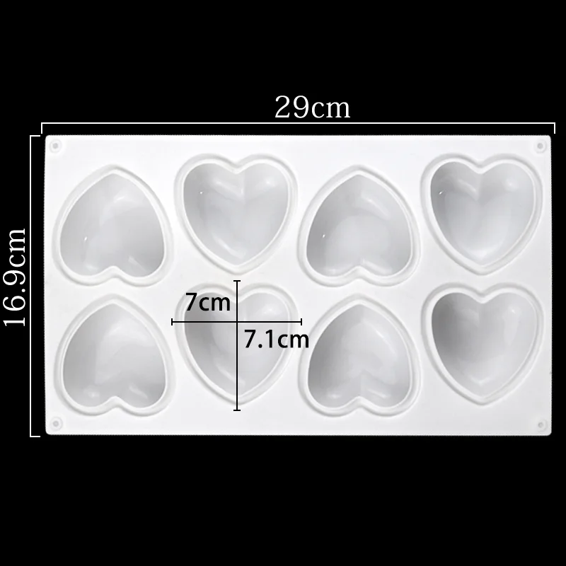 Amor coração silicone sabão mo - Soap Making Fragrance avaliação e preço