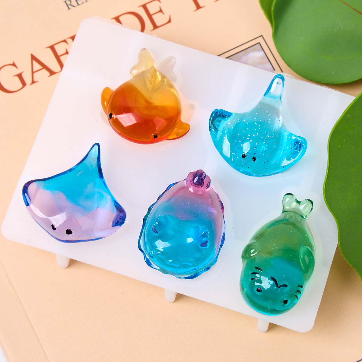 Molde de Silicone 3D de Raia M - Soap Making Gifts avaliação e preço