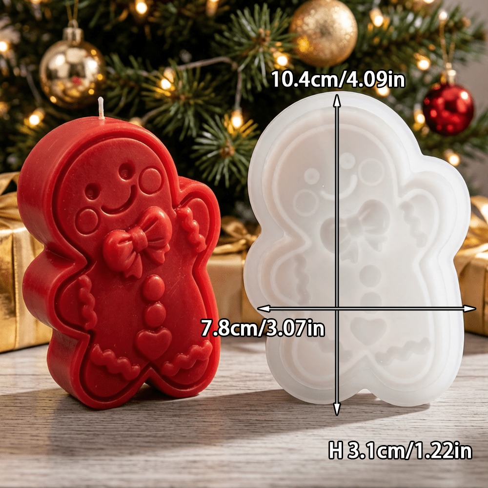 Molde de Silicone de Boneco de - Soap Making Gifts avaliação e preço