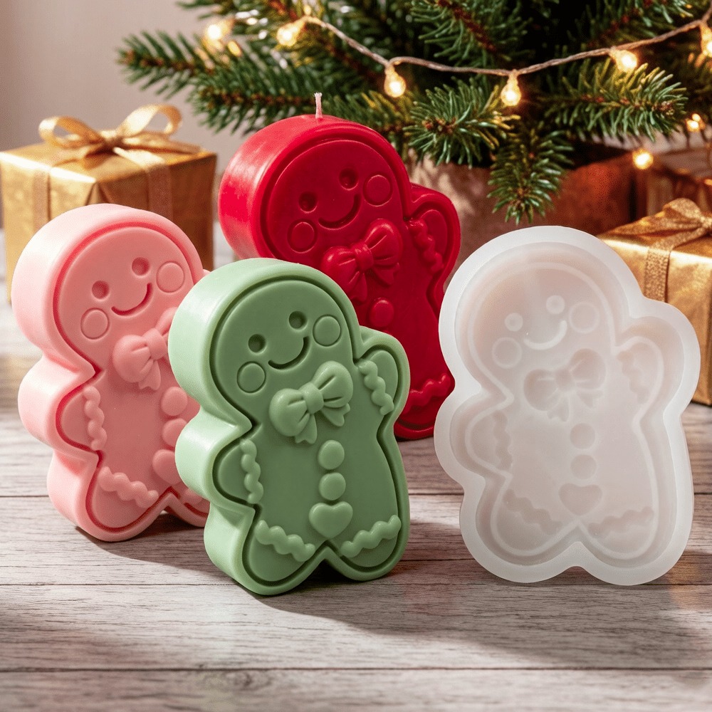 Molde de Silicone de Boneco de - Soap Making Gifts avaliação e preço