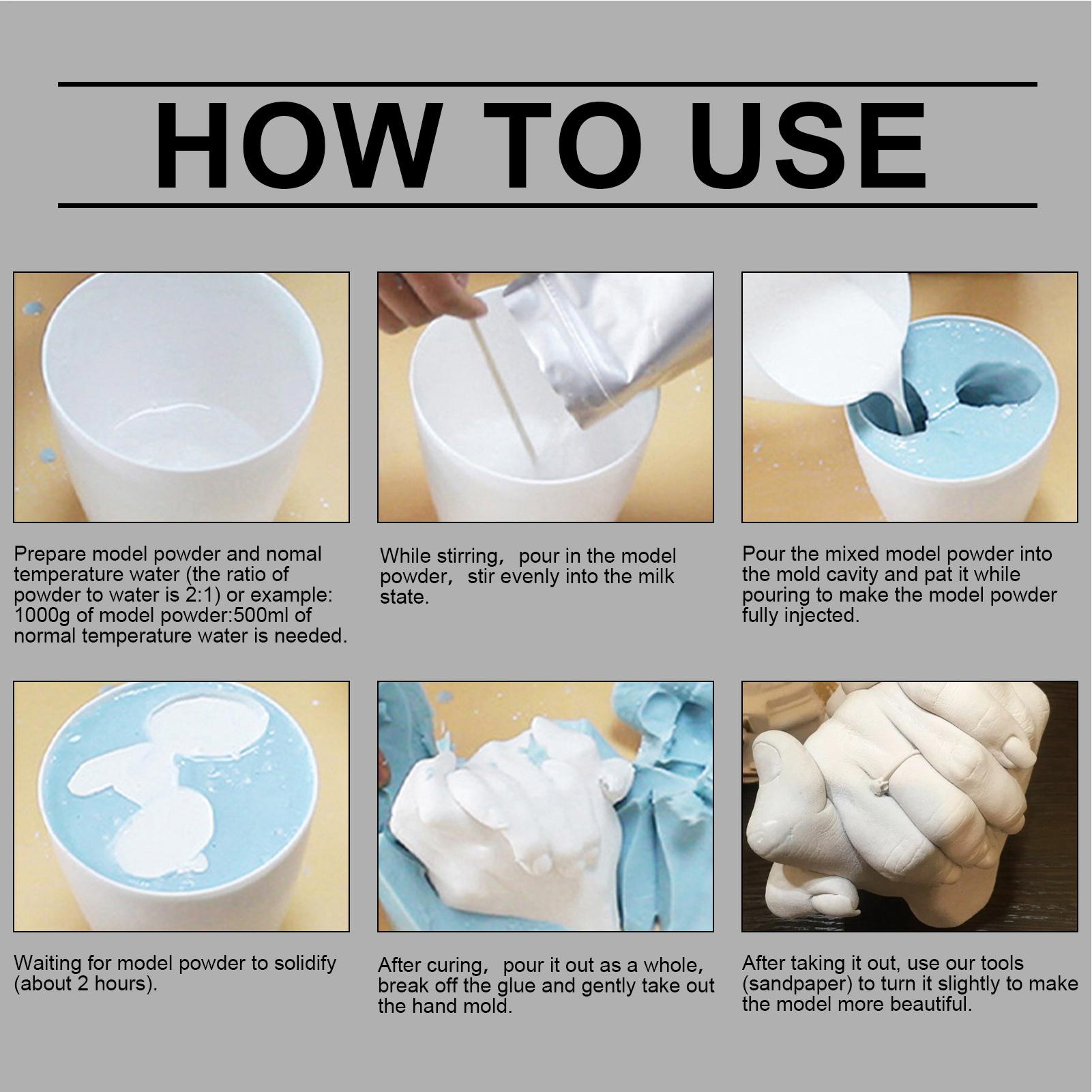 Kit de moldagem de mãos e pés  - Soap Making Fragrance avaliação e preço