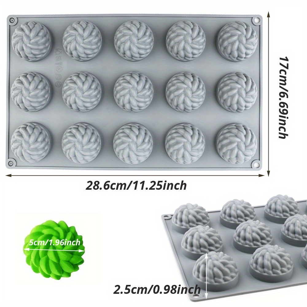 1 Forma de Bolo Santa Ana Flor - Soap Making Easy avaliação e preço