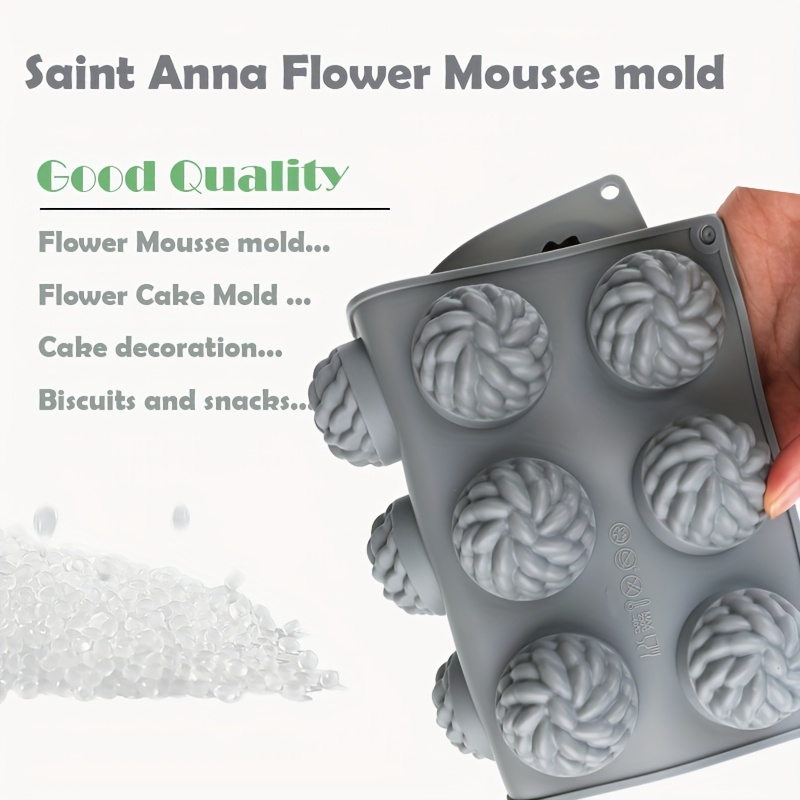 1 Forma de Bolo Santa Ana Flor - Soap Making Easy avaliação e preço