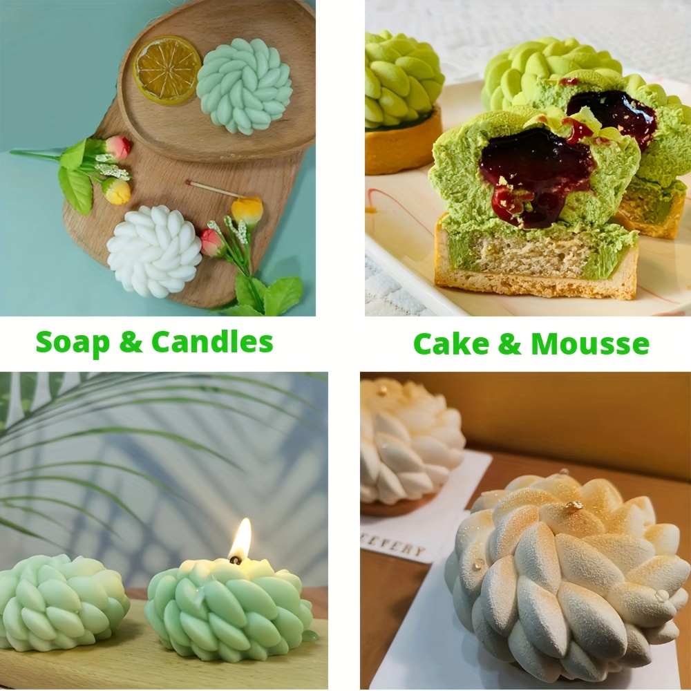 1 Forma de Bolo Santa Ana Flor - Soap Making Easy avaliação e preço