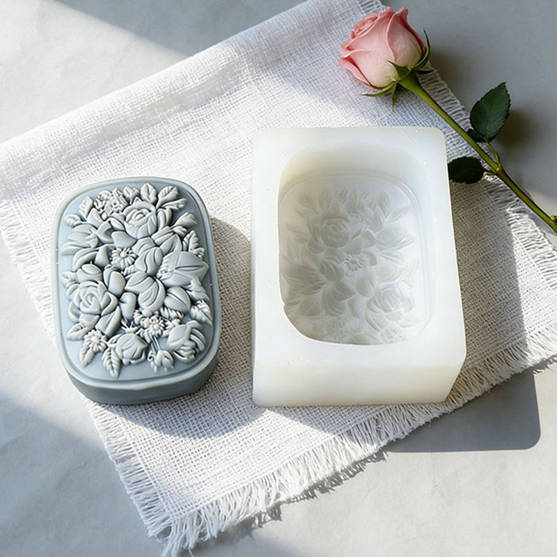 Molde de Silicone Quadrado par - Soap Making Gifts avaliação e preço