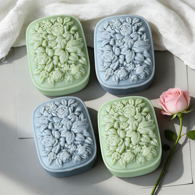 Molde de Silicone Quadrado par - Soap Making Gifts avaliação e preço
