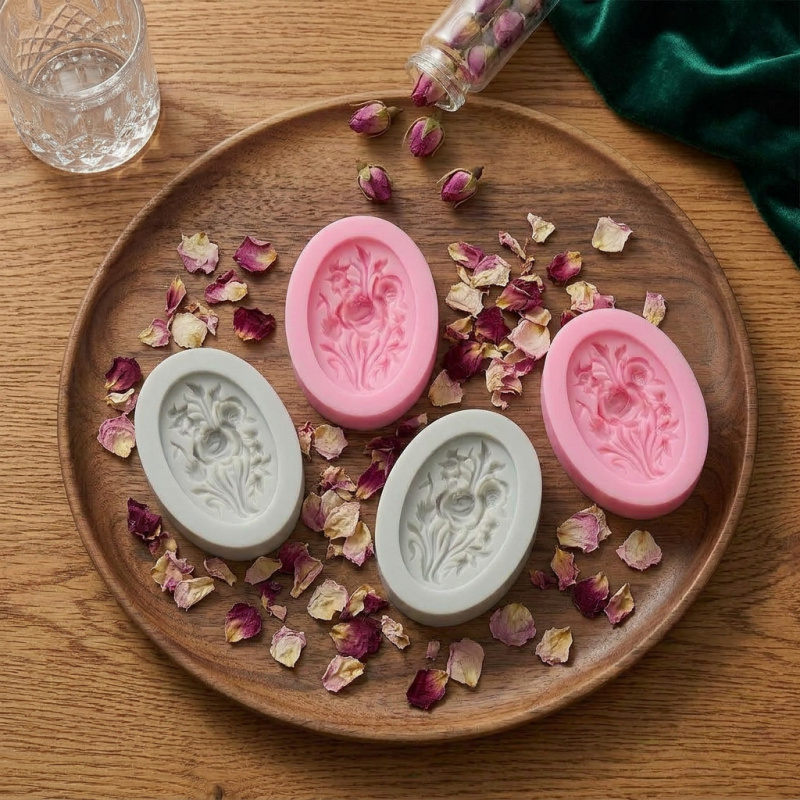 4 moldes de silicone com forma - Soap Making Easy avaliação e preço