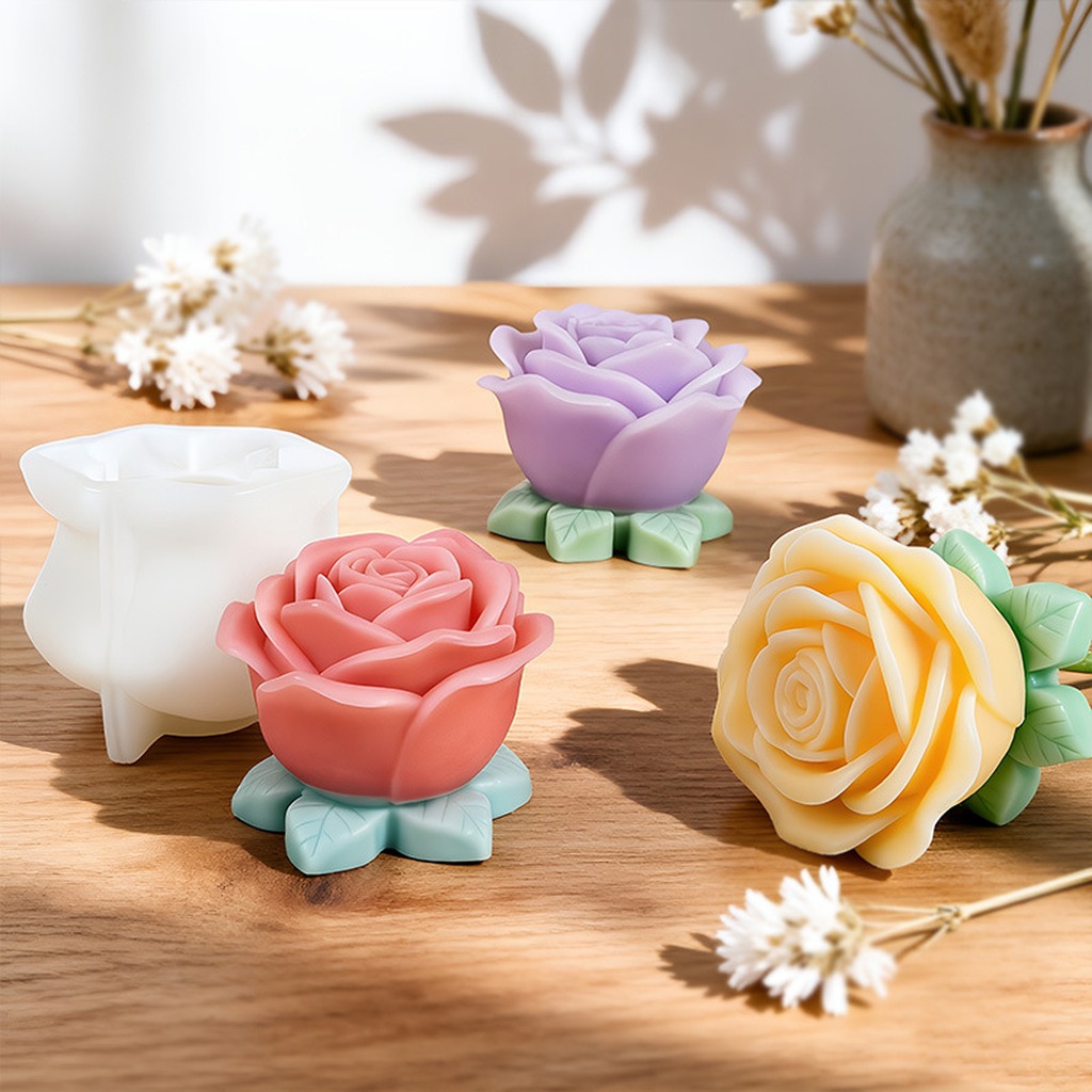Molde de Silicone 3D para Vela - Soap Making With Soap Base avaliação e preço