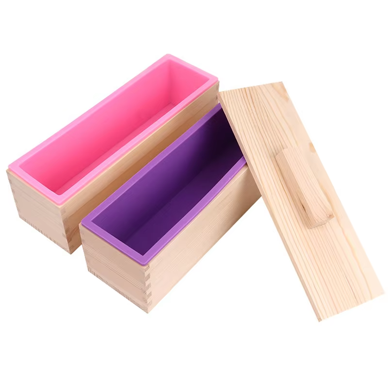 Molde de Silicone Retangular 1 - Soap Mold Silicone Loaf avaliação e preço